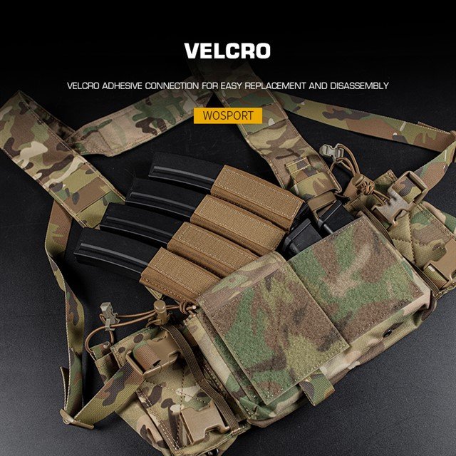 MK4 Chest Rig MP5 Magazine Insert - Black