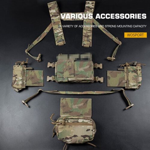 WST Tactical Micro Chest Rig MK4 - MC Black