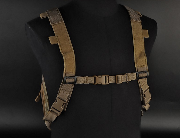 Tactical backpack WST Flat Pack - Black