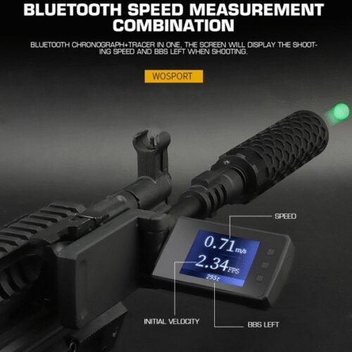 Lighter X3600 tracer unit  plus  chrono - Black