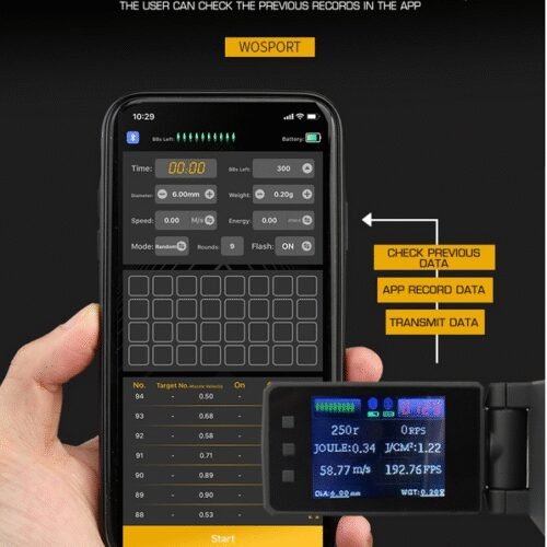 Lighter X3600 tracer unit  plus  chrono - Black