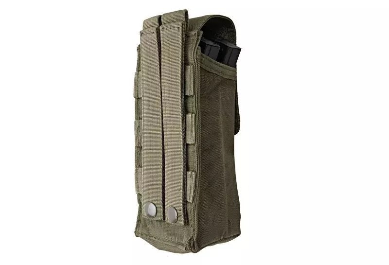 48305 Single Pouch for 2 AK Magazines - Olive Drab