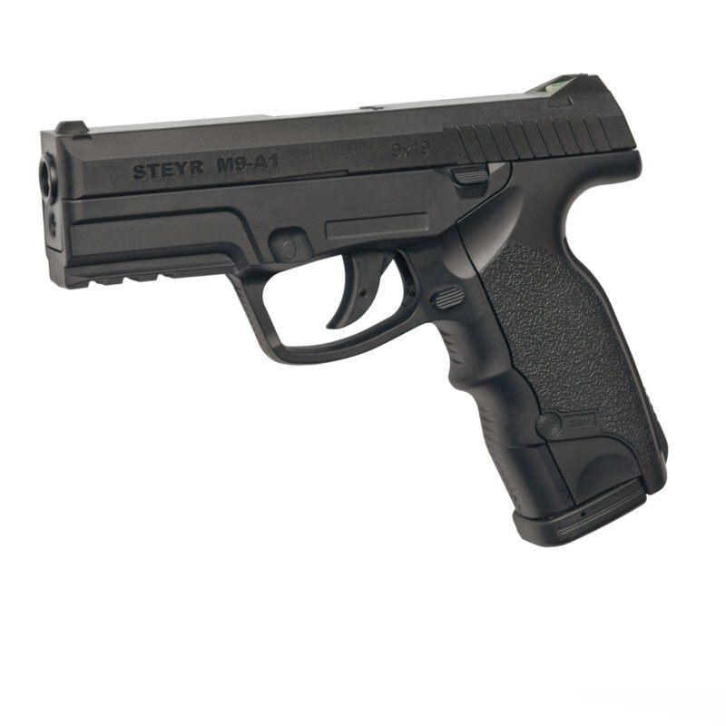ASG STEYR M9-A1 GNB CO2 Pistol , 4.5mm Steel Pellets - Black