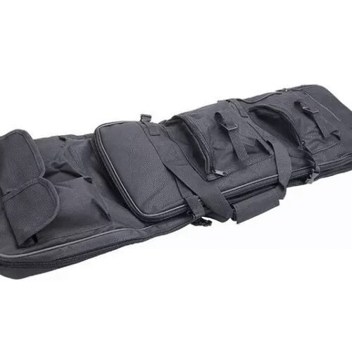 Twin assault rifle carrying bag - 65 and 96cm - Black
