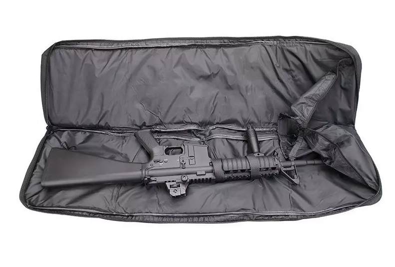 Twin assault rifle carrying bag - 65 and 96cm - Black