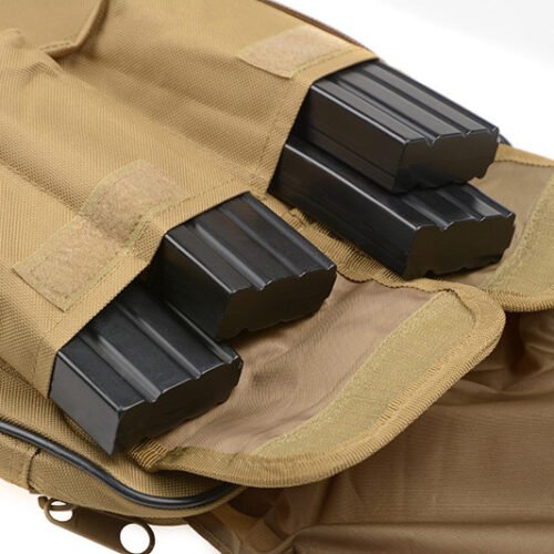 Twin assault rifle carrying bag - 65 and 96cm - Olive Green