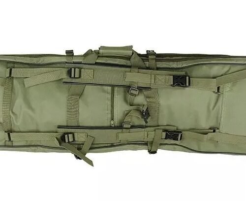Twin assault rifle carrying bag - 65 and 96cm - Olive Green