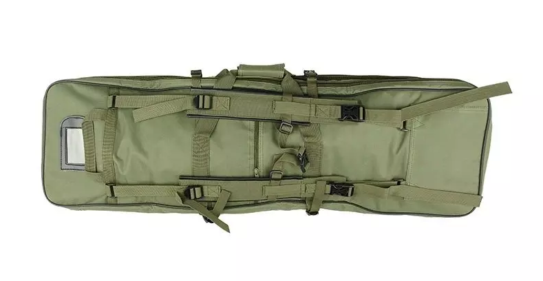 Twin assault rifle carrying bag - 65 and 96cm - Olive Green