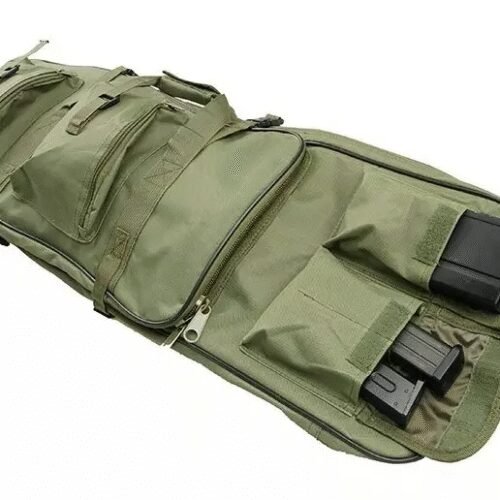 Twin assault rifle carrying bag - 65 and 96cm - Olive Green