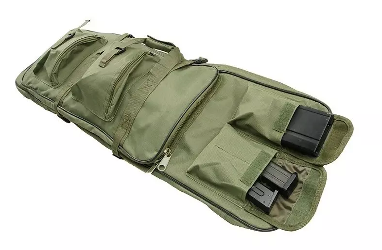 Twin assault rifle carrying bag - 65 and 96cm - Olive Green