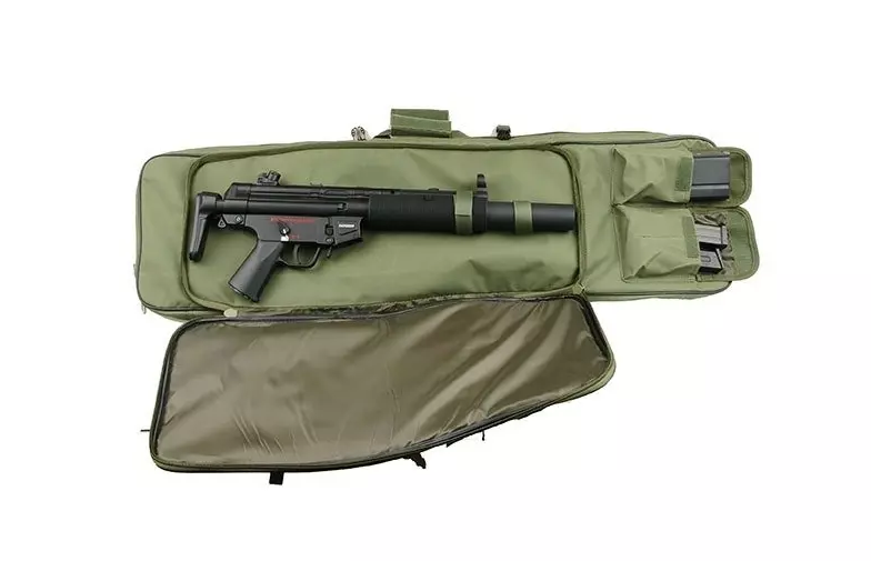 Twin assault rifle carrying bag - 65 and 96cm - Olive Green