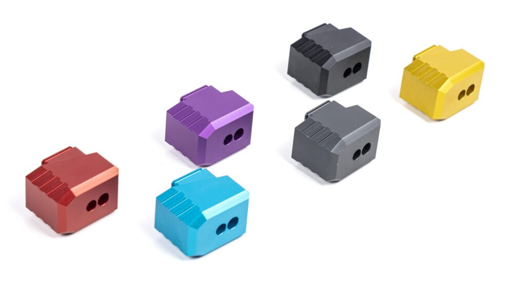 Novritsch SSP18 CNC Enlarged Magbase Plate - Black