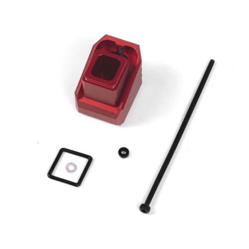 Novritsch SSP18 CNC Enlarged Magbase Plate - Red