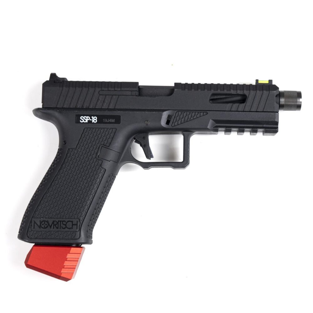 Novritsch SSP18 CNC Enlarged Magbase Plate - Red