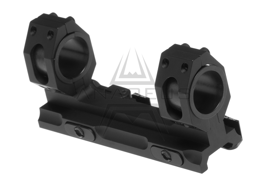 Tactical Mount Base 25.4mm / 30mm - Black