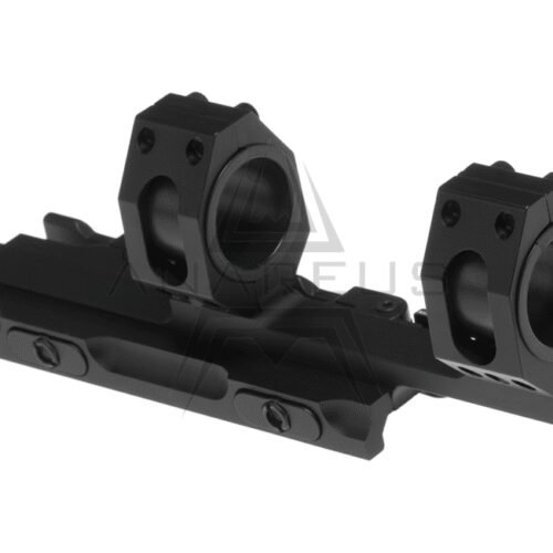 Tactical Top Rail Extended Mount Base 25.4mm / 30mm - Black