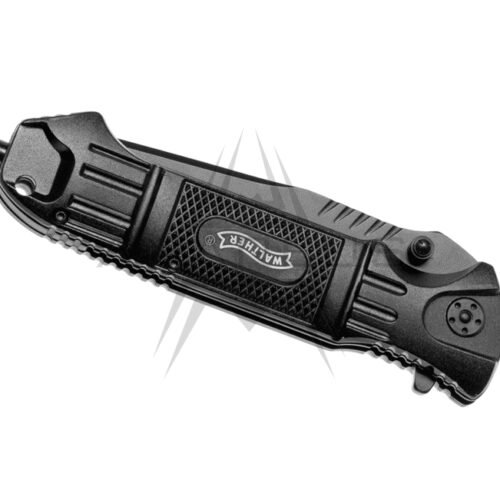 Walther Black Tac Tanto Knife - Black