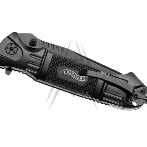 Walther Black Tac Tanto Knife - Black