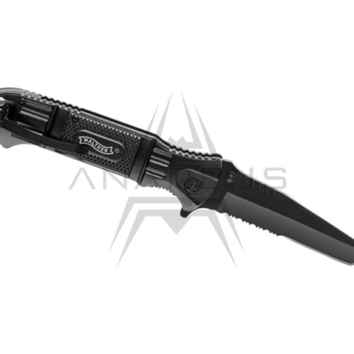 Walther Black Tac Tanto Knife - Black