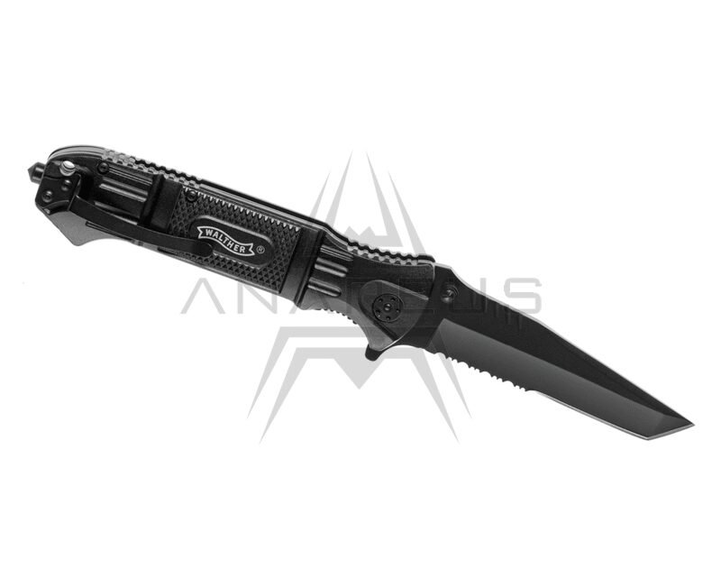 Walther Black Tac Tanto Knife - Black