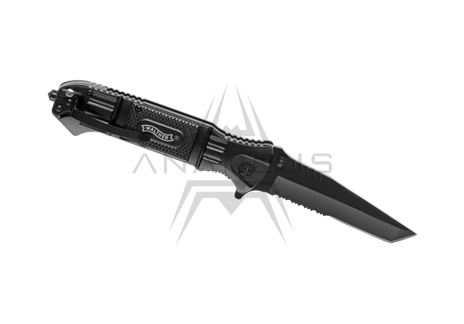 Walther Black Tac Tanto Knife - Black