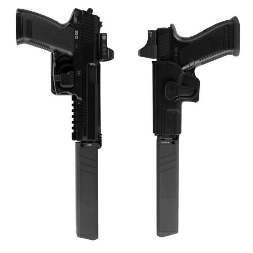 Novritsch Modular Mock Suppressor V2 (170 / 110 / 80 mm) - Clamp (SSP18)
