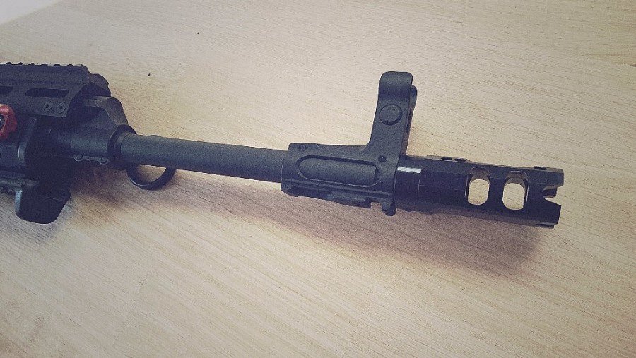 CNC muzzle break type A - posityve 14 plus