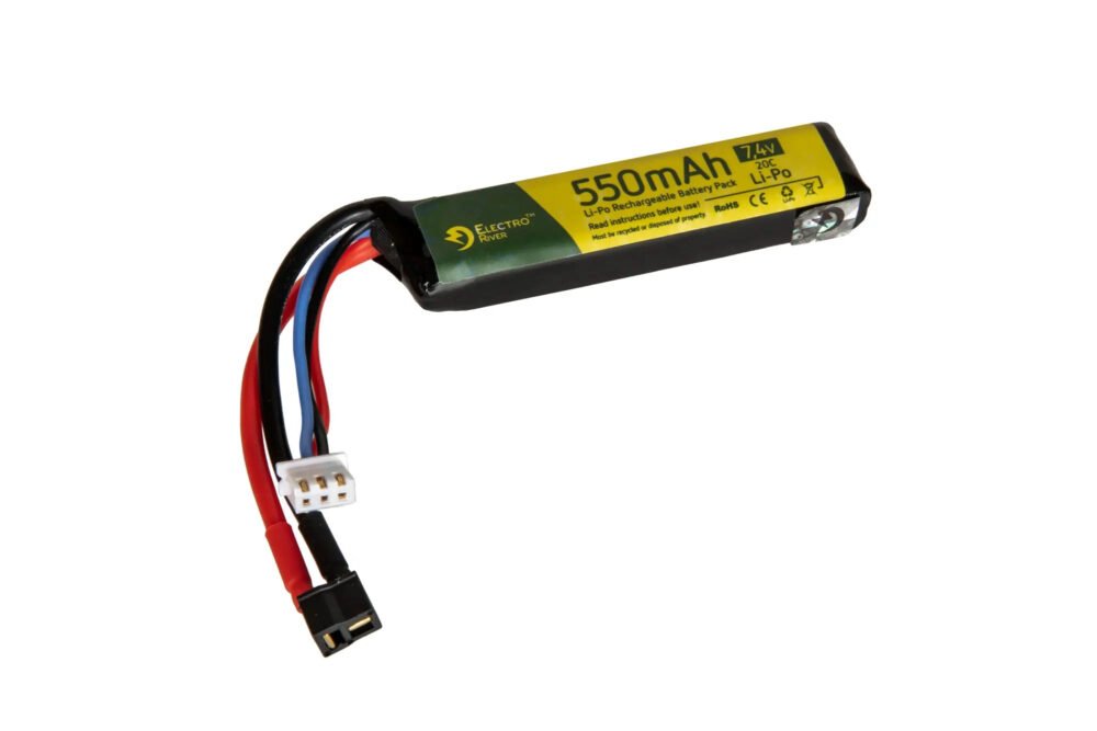 LiPo 7,4V 550mAh 20C Battery for AEP with MOSFET