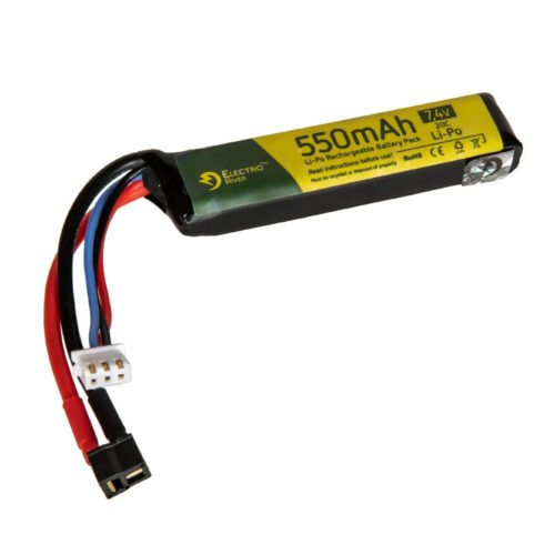 LiPo 7,4V 550mAh 20C Battery for AEP with MOSFET