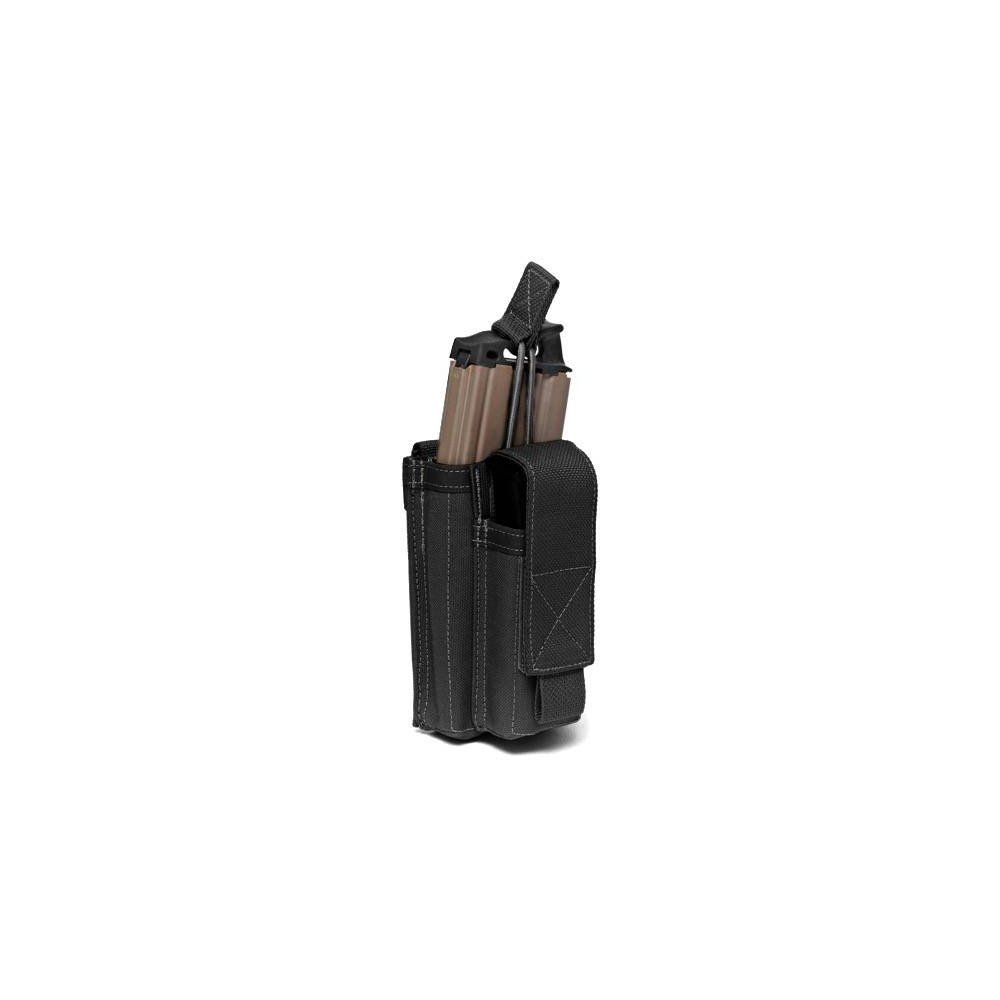 WAS Combined Pouch for Pistol and AR15 / M4 Magazine - Black