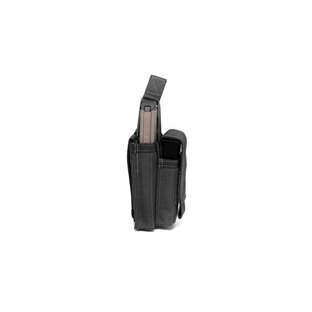 WAS Combined Pouch for Pistol and AR15 / M4 Magazine - Black