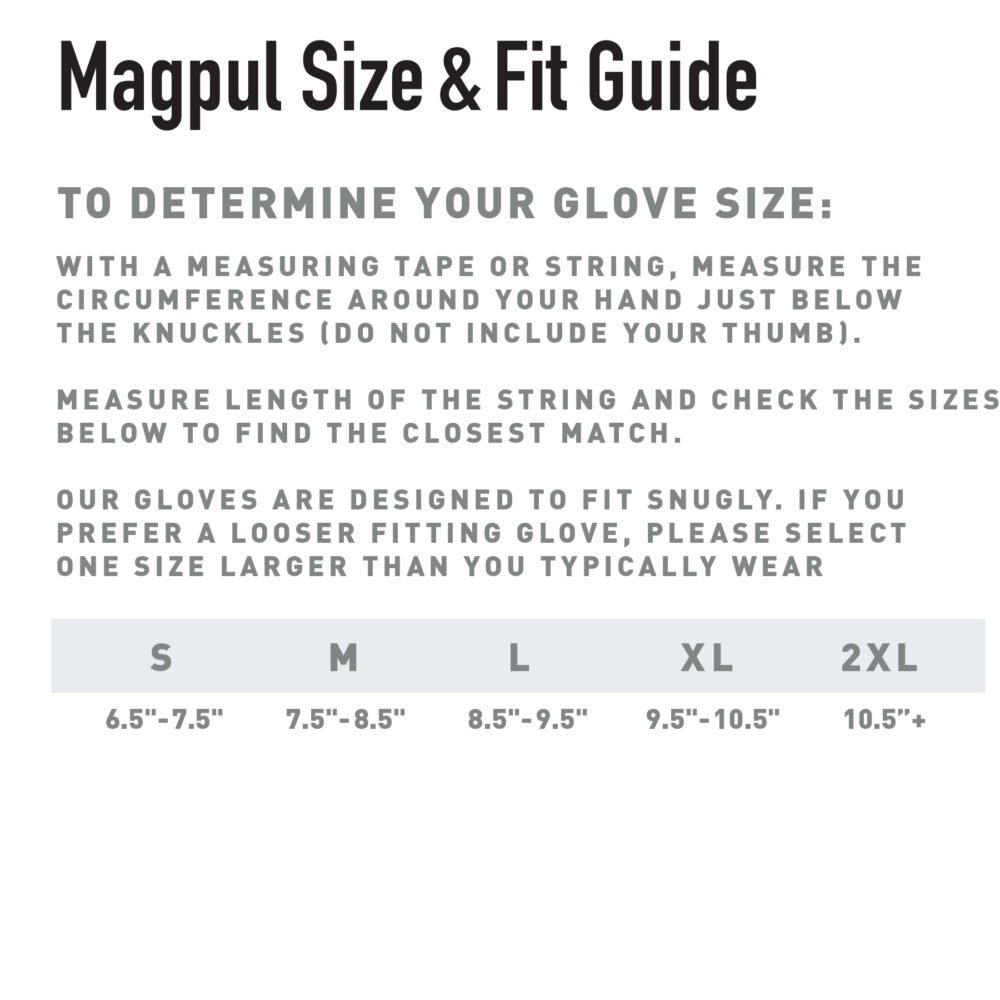 Magpul Technical Glove 2.0 - Black