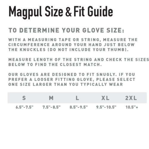 Magpul Technical Glove 2.0 - Black