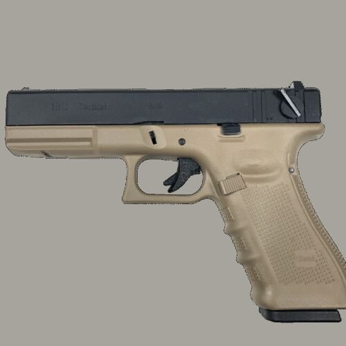 WE GBB Gas Pistol R18C Gen4 - Black/Tan