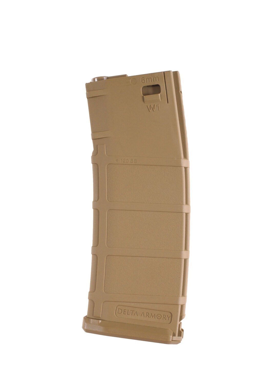 49360 DA DMAG magazine for 120 BBs M4/M16, Mid-Cap - Tan