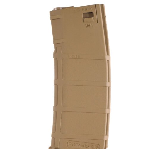 49360 DA DMAG magazine for 120 BBs M4/M16, Mid-Cap - Tan