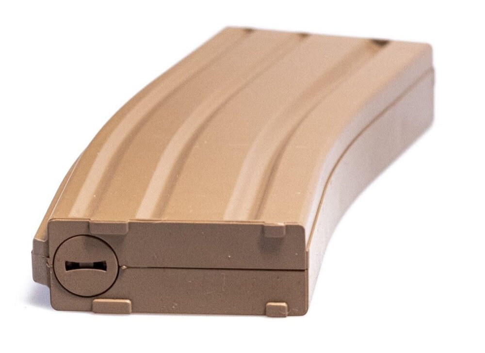 DA Polymer Magazine for 130 BBs M4/M16, Mid-Cap - Tan