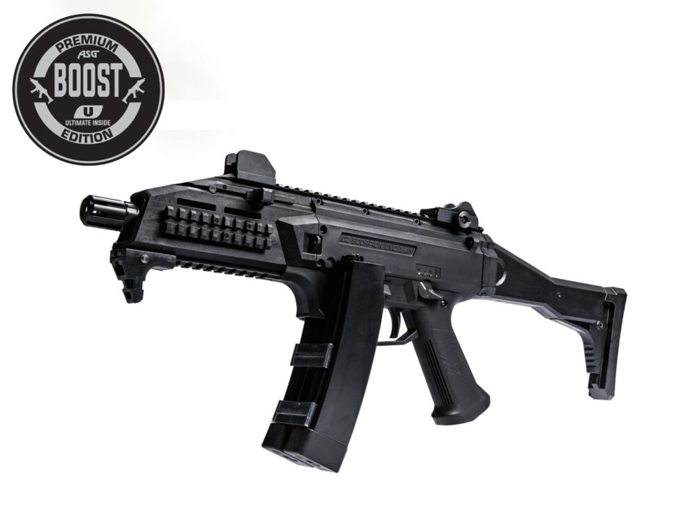 ASG CZ Scorpion EVO 3 A1 Ultimate BOOST - Black
