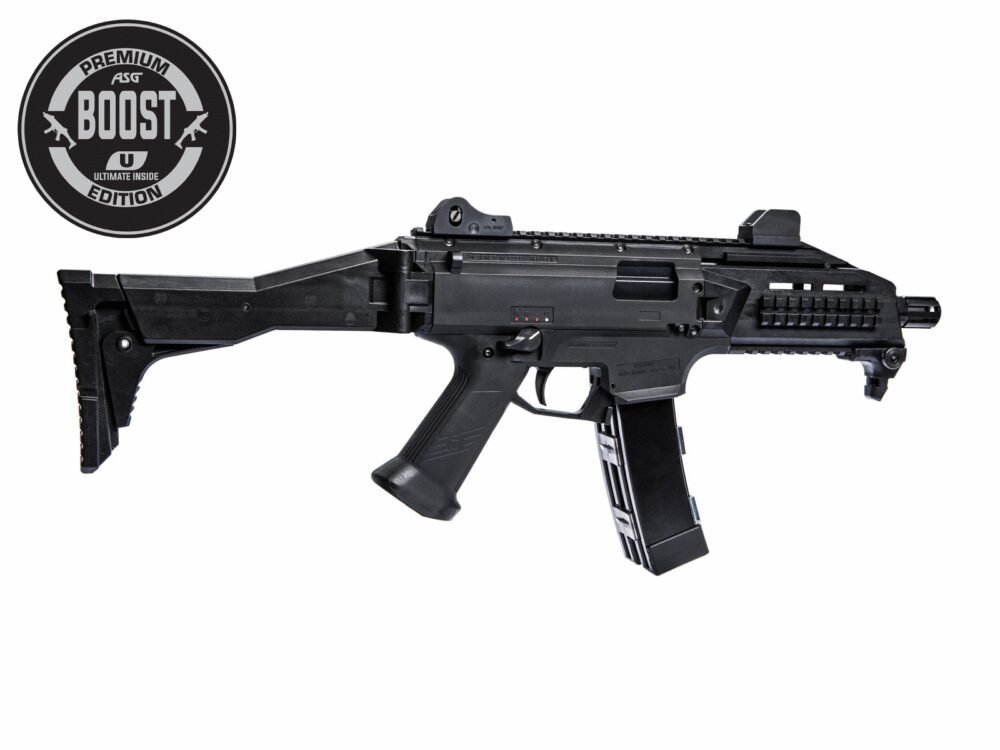 ASG CZ Scorpion EVO 3 A1 Ultimate BOOST - Black