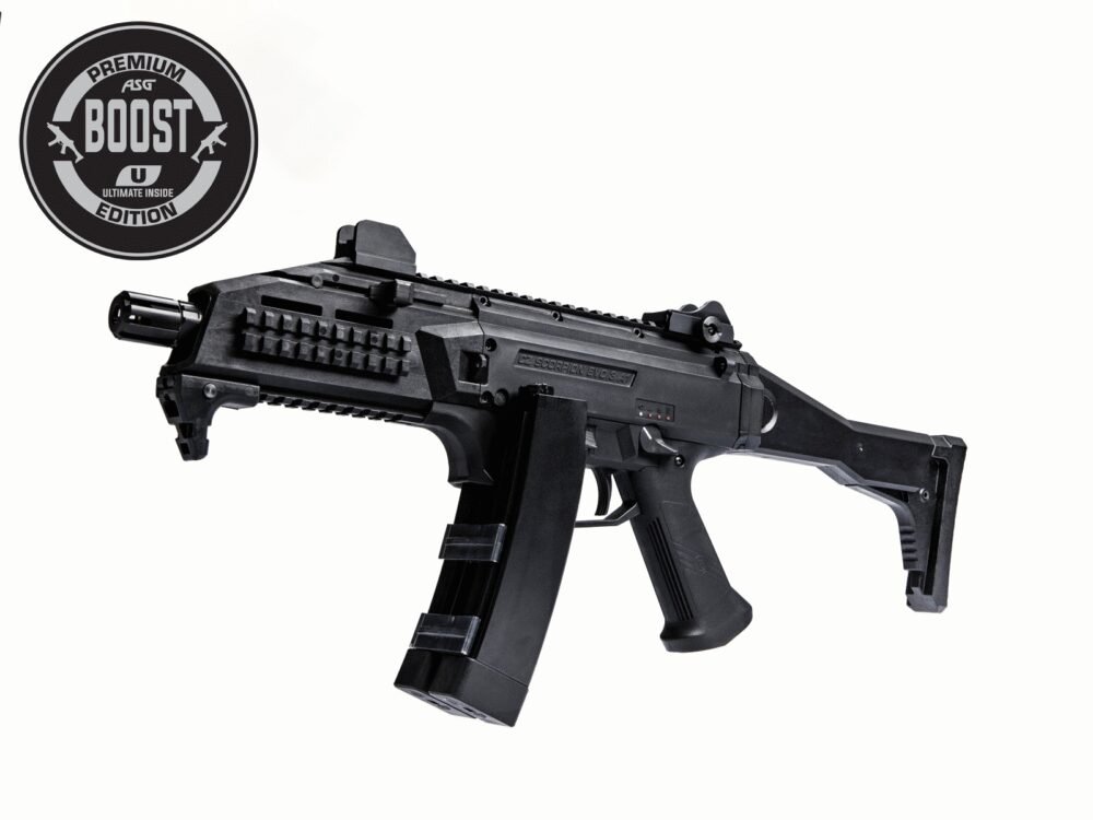 ASG CZ Scorpion EVO 3 A1 Ultimate BOOST - Black
