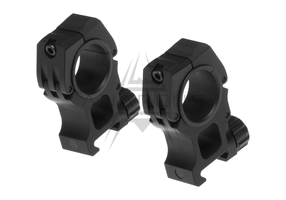 M10 Mount Rings 25.4mm / 30mm - Black