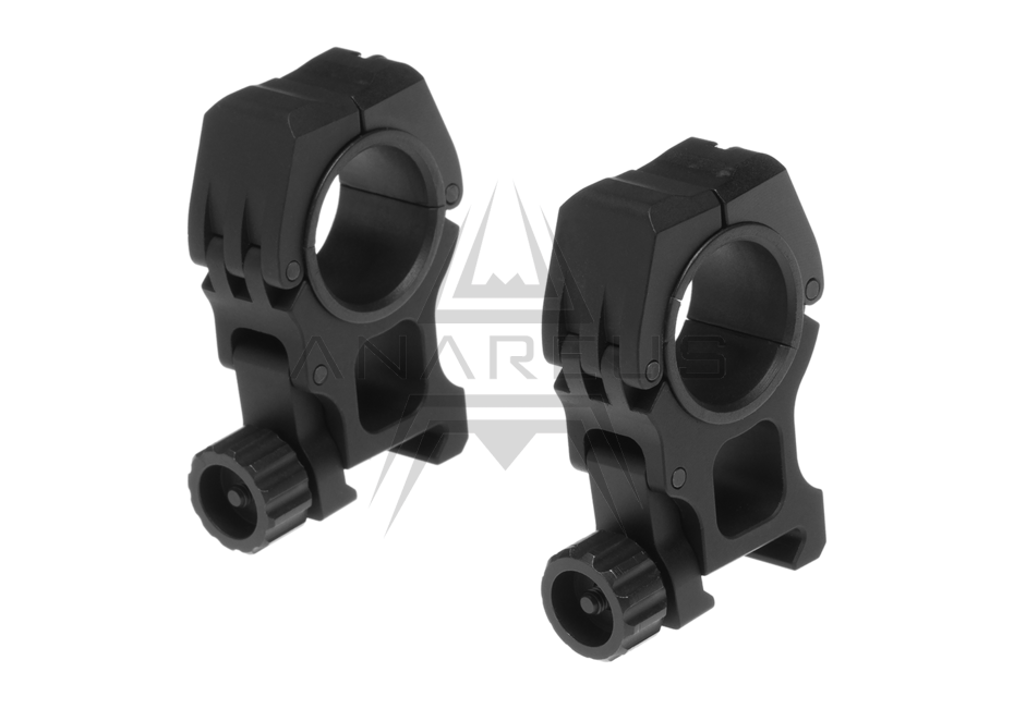 M10 Mount Rings 25.4mm / 30mm - Black