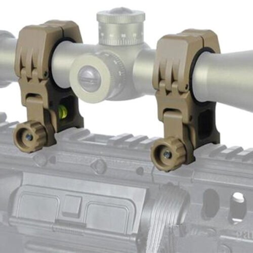 M10 Mount Rings 25.4mm / 30mm - Black