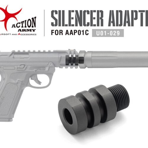 AA Silencer Adapter (14- mm CCW) for AAP-01C - Black