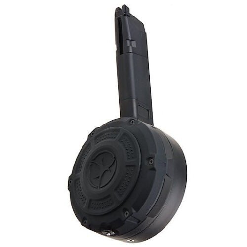 AA Drum Magazine for AAP-01 and G-series GBB, 350 BBs - Black