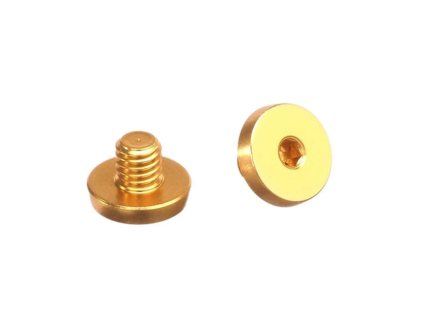 AIP 7075 Aluminum Type 5 Grip Screws - for Marui Hi-Capa GBB Airsoft - Gold