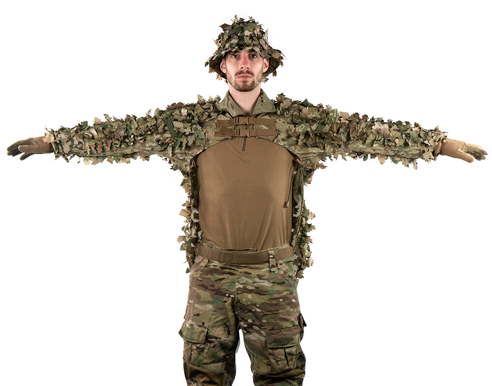 Novritsch 3D LEAF Shoulderpiece - Flecktarn