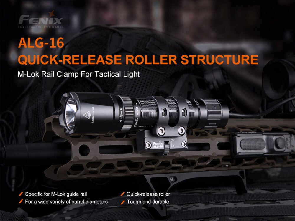 Fenix ​​ALG-16 metal mount for flashlights on M-LOK