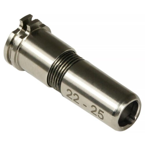 CNC Titanium Adjustable Nozzle 22mm - 25mm for AEG