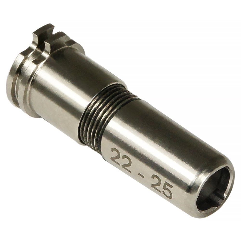 CNC Titanium Adjustable Nozzle 22mm - 25mm for AEG